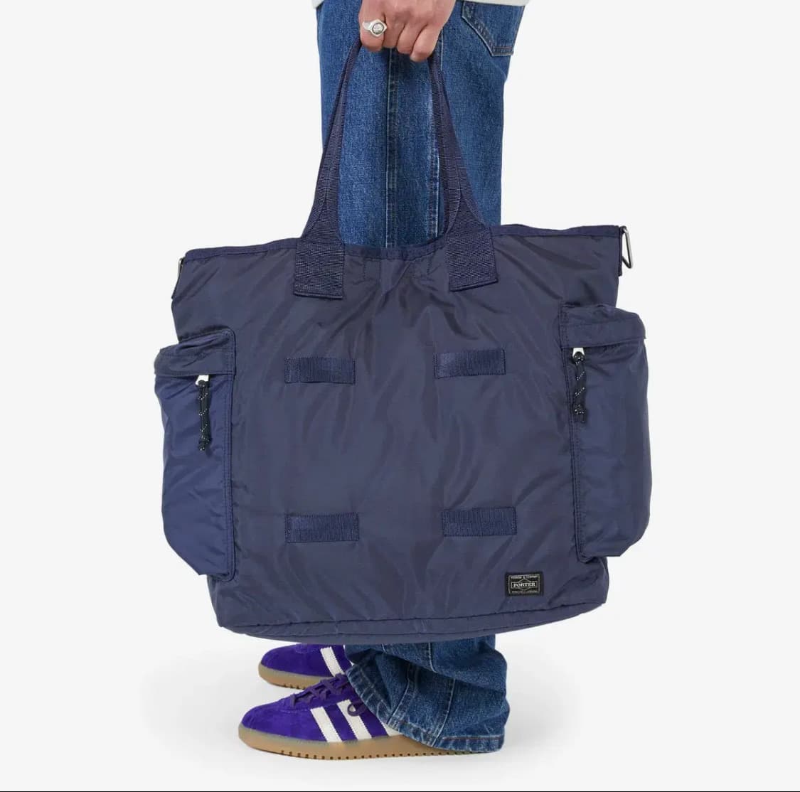 요시다 포터 포스 Force 2way 나일론 토트백 네이비 상품이미지1