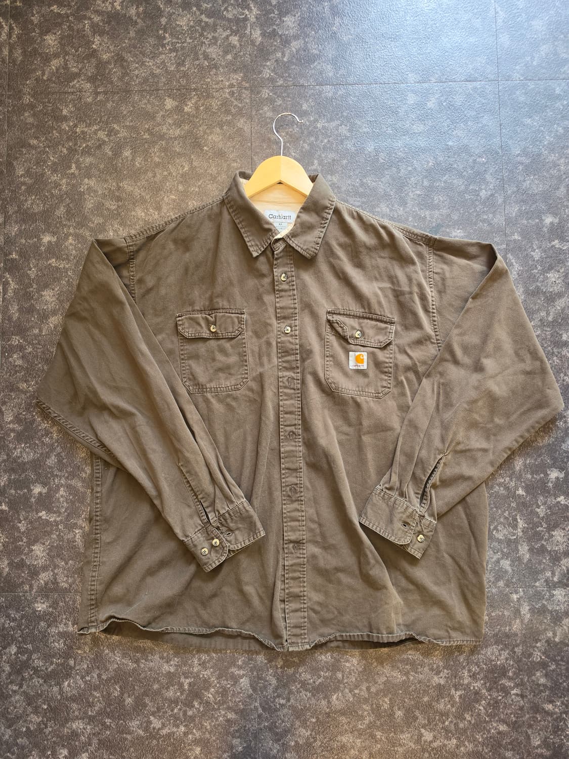  칼하트(Carhartt)의 빈티지 워크 셔츠 XL 상품이미지1