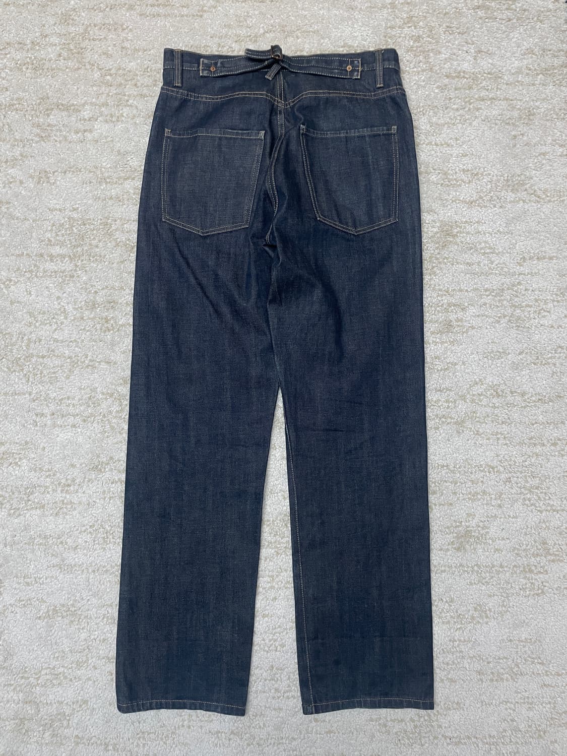 [30] YMC 셀비지 데님 스트레이트 핏 상품이미지4