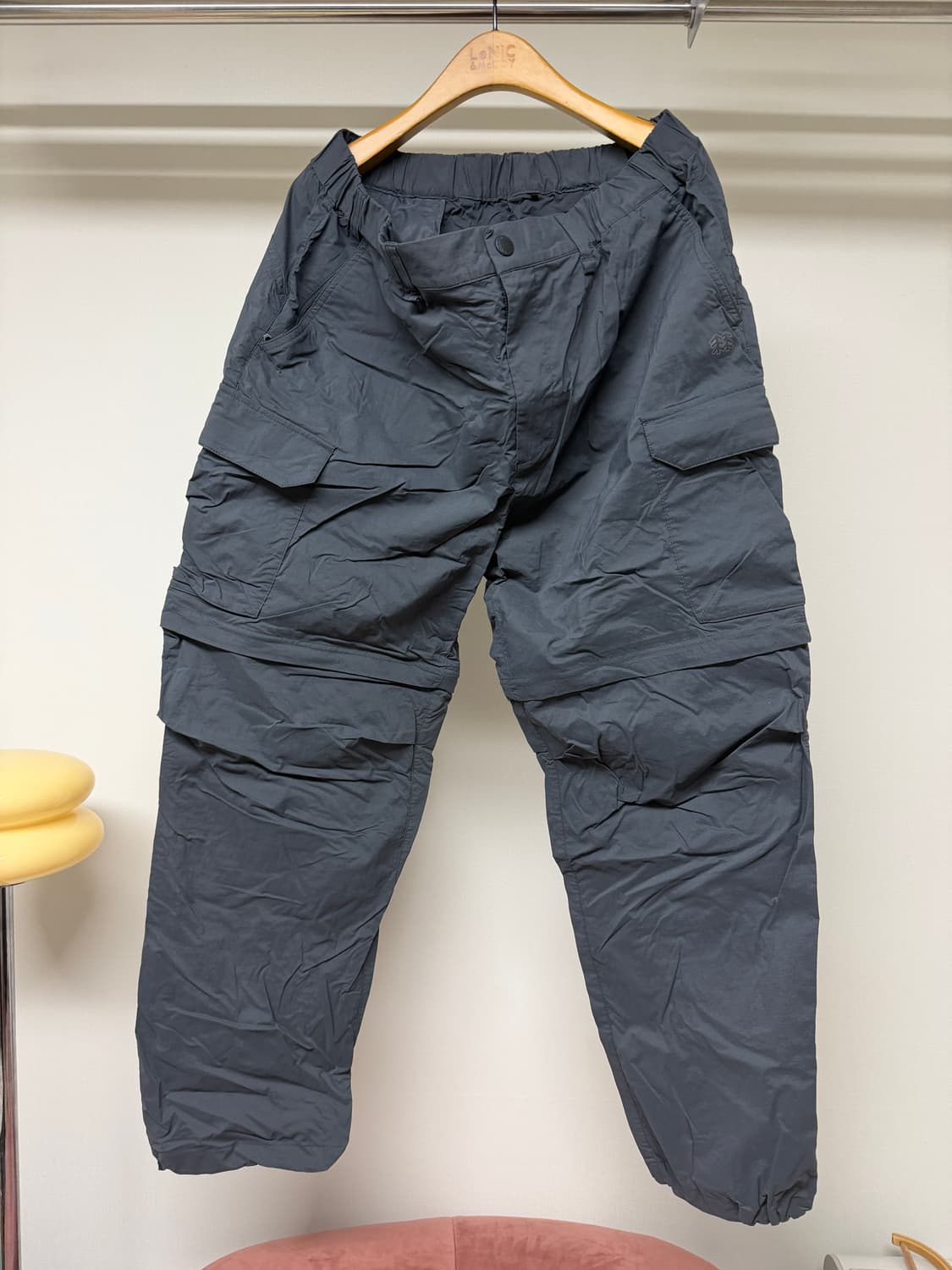 코오롱스포츠 투트랙 팬츠 다크그레이 등산바지 스포츠바지 90 상품이미지7