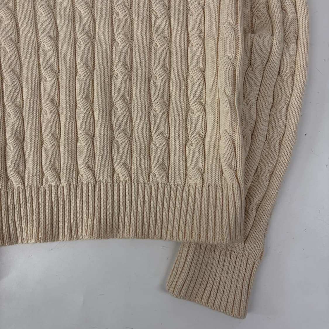 폴로 코튼 케이블 니트 상품이미지6