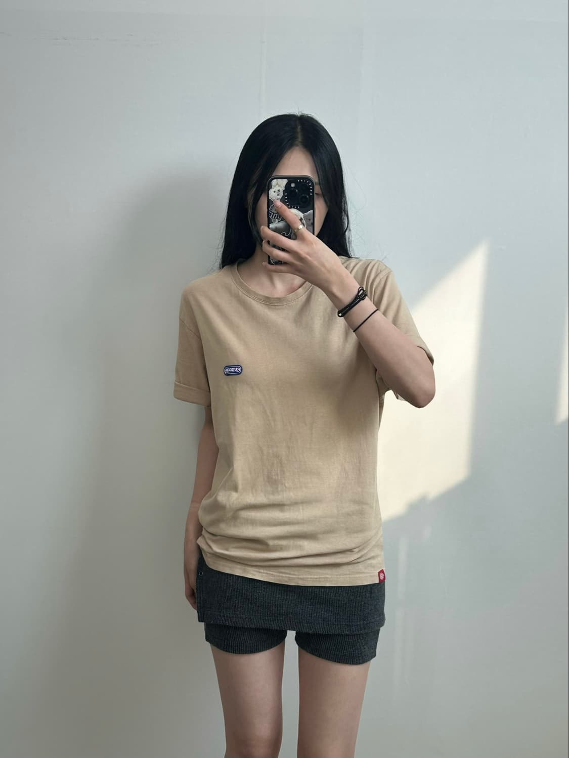 디키즈 아웃도어 베이지 반팔 티셔츠 상품이미지2