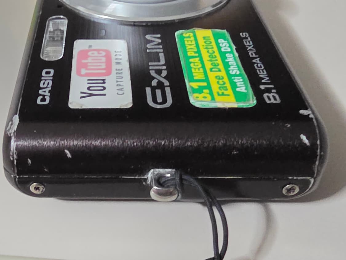 카시오 익슬림 Ex -Z8(하자) 빈티지 디지털카메라 상품이미지3