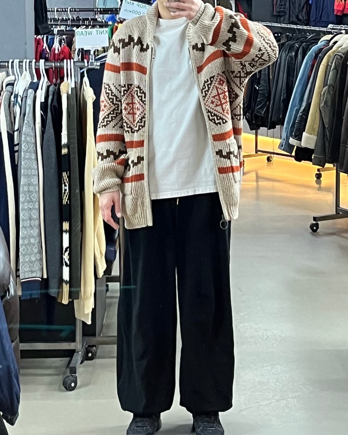 리바이스 코위찬 니트 집업 상품이미지2