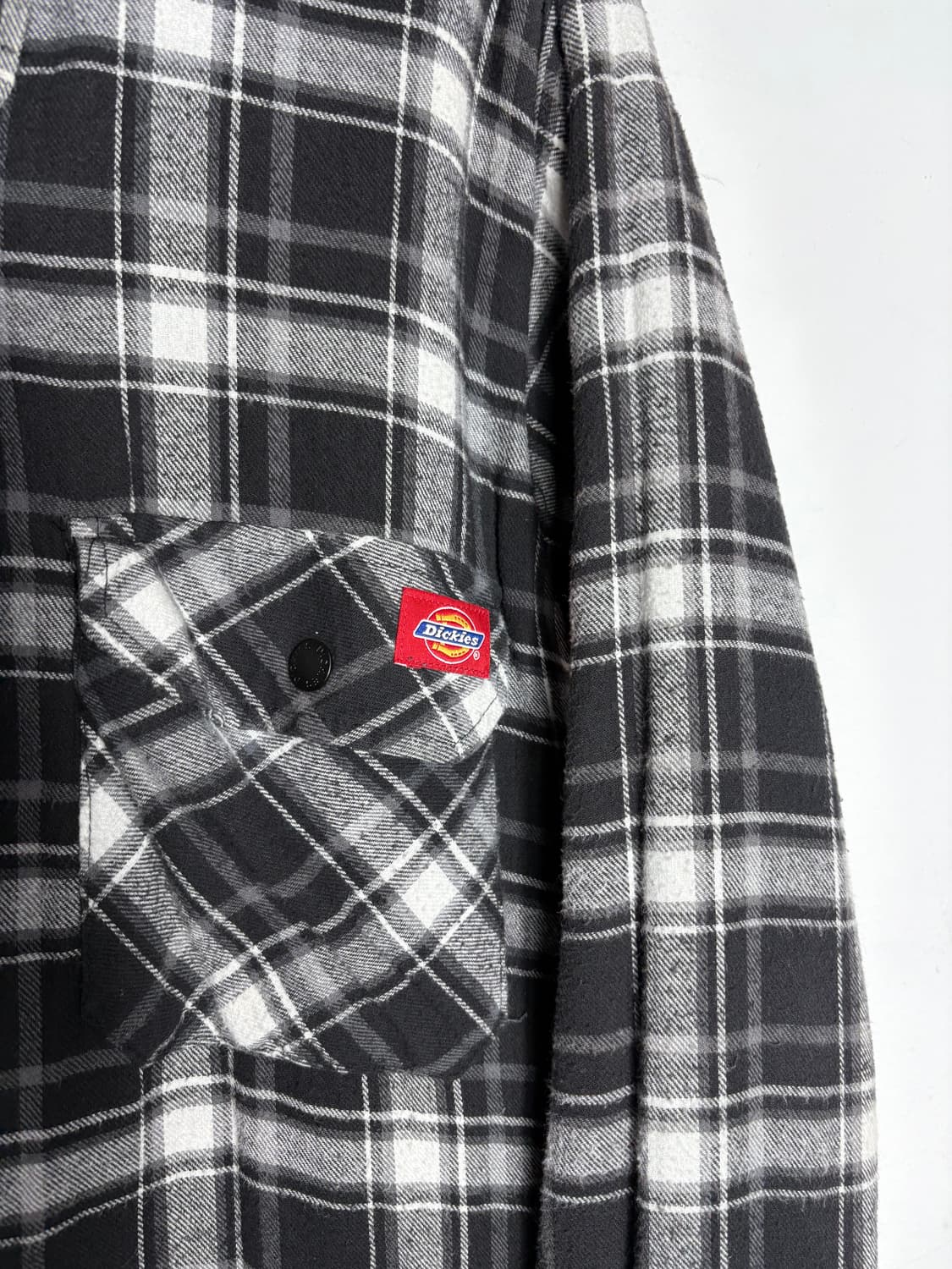 디키즈 후드 레이어드 체크 셔츠 자켓 상품이미지6