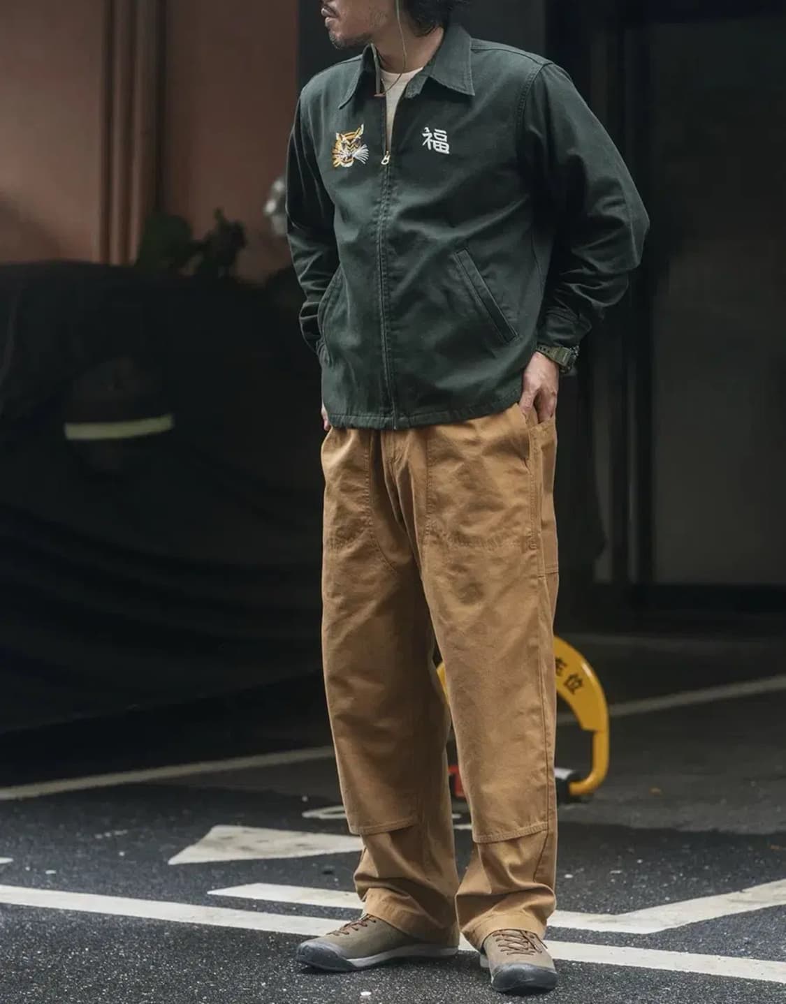 브론슨 논스탁 자수 수베니어 자켓 (새상품,XL) 상품이미지3