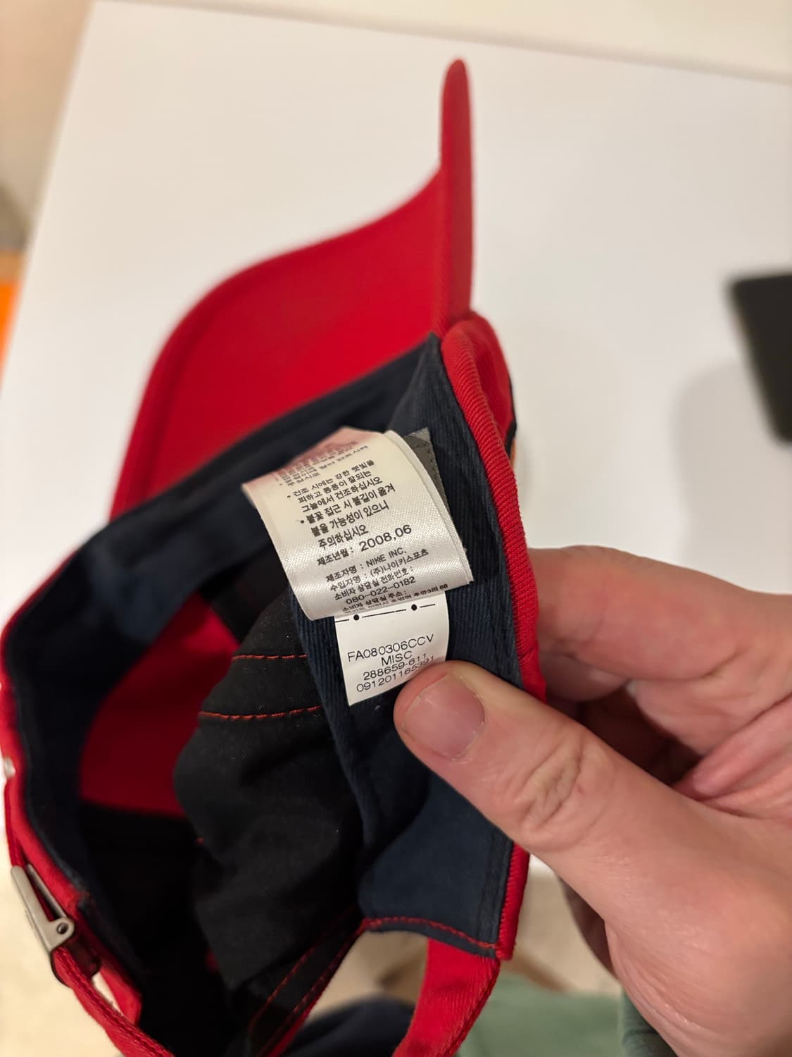 나이키 맨체스터 유나이티드 볼캡 레드 상품이미지7