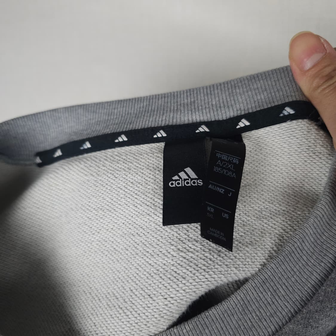 아디다스 맨투맨 남자110사이즈  상품이미지3