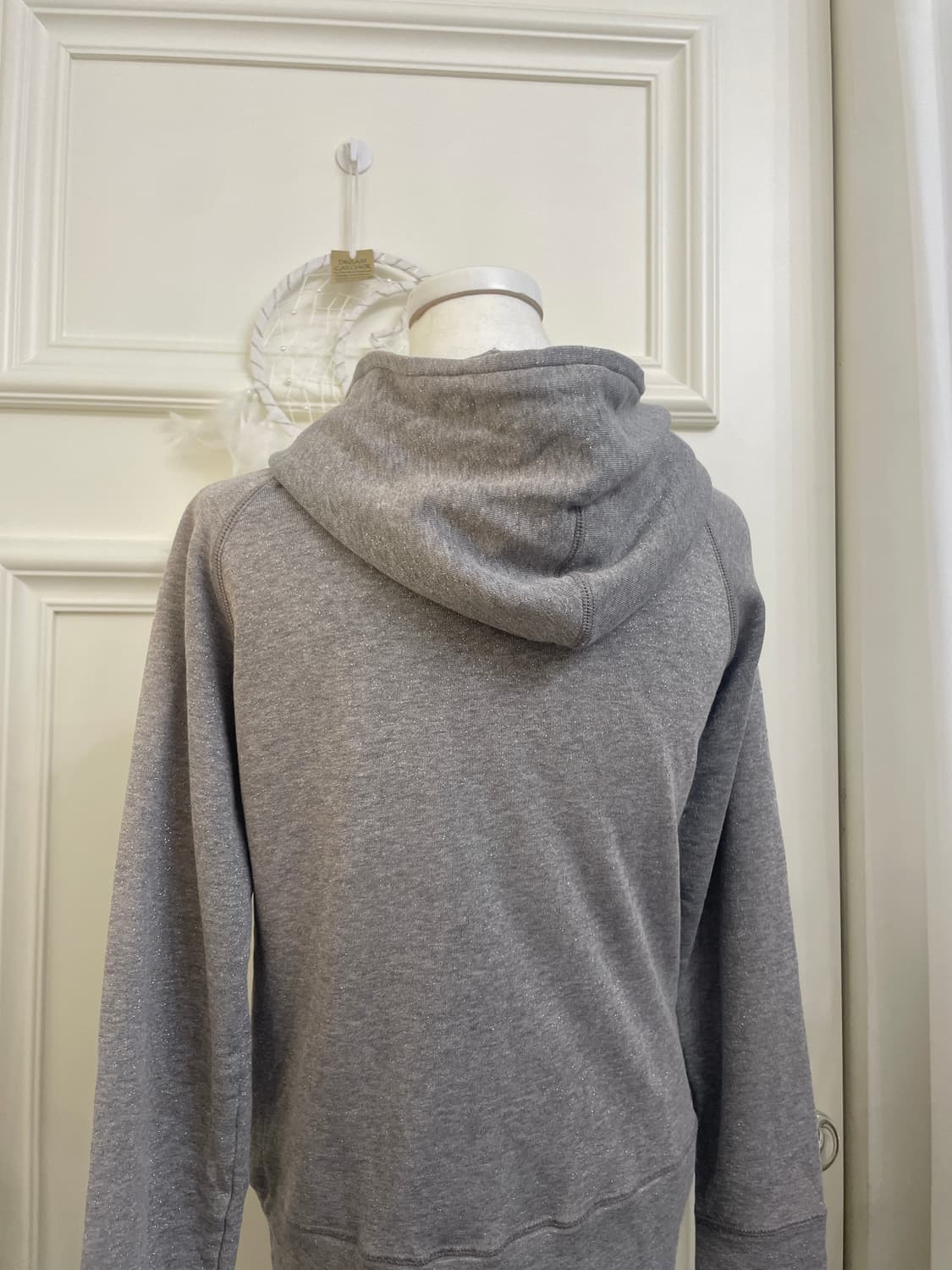 dark gray silver glitter cotton basic ho 상품이미지4