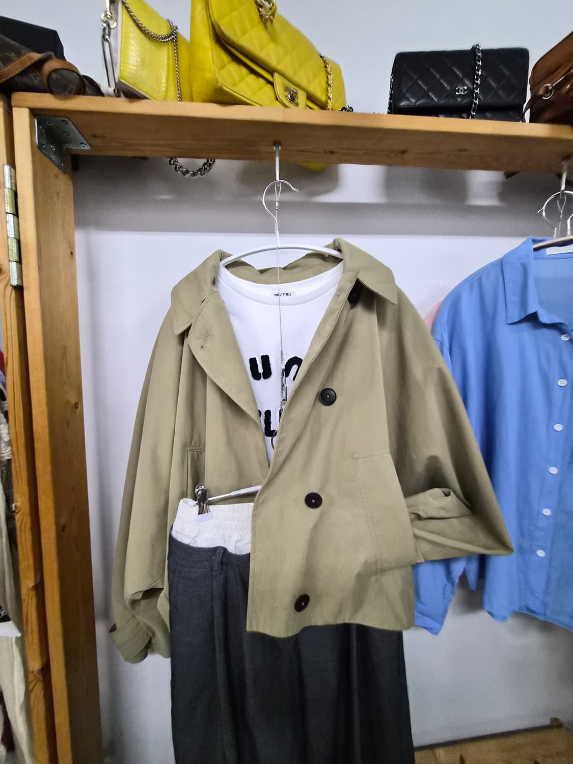 자라 벌룬 후드 숏 트렌치 상품이미지2