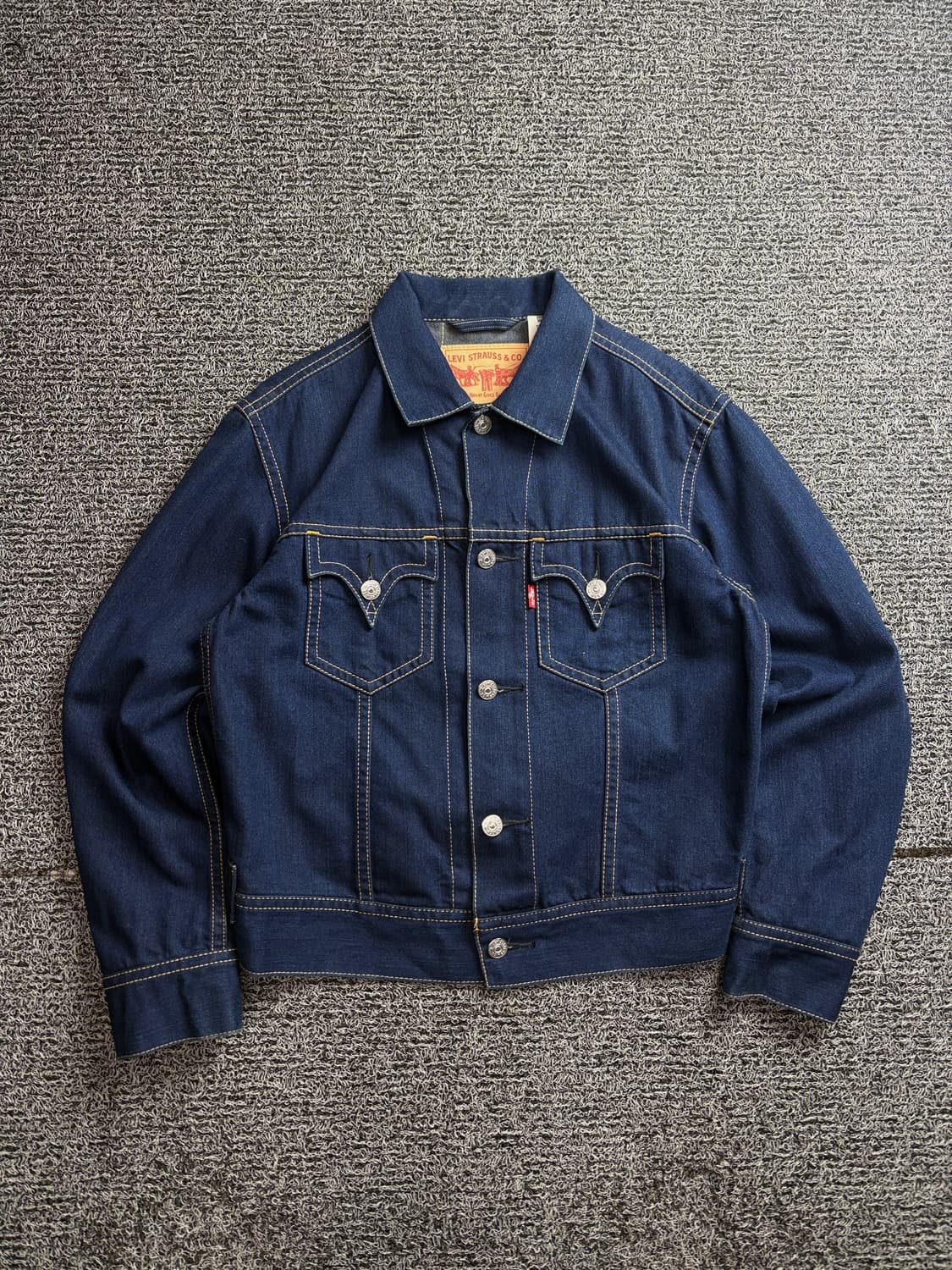 리바이스 TYPE1 웨스턴 데님 트러커 자켓 2697 상품이미지2