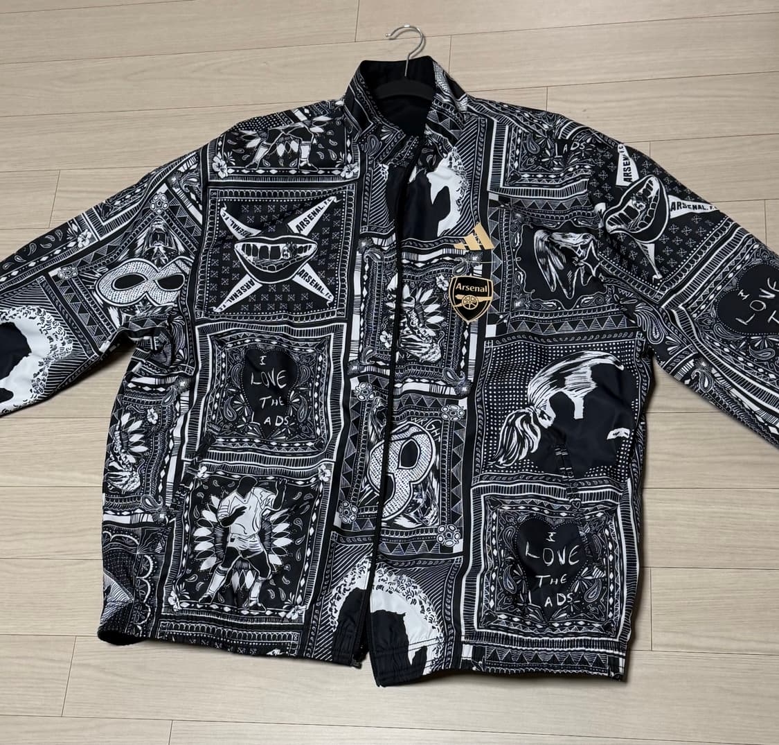 이안 라이트 아디다스 콜라보  리버시블  앤섬 자켓 상품이미지5