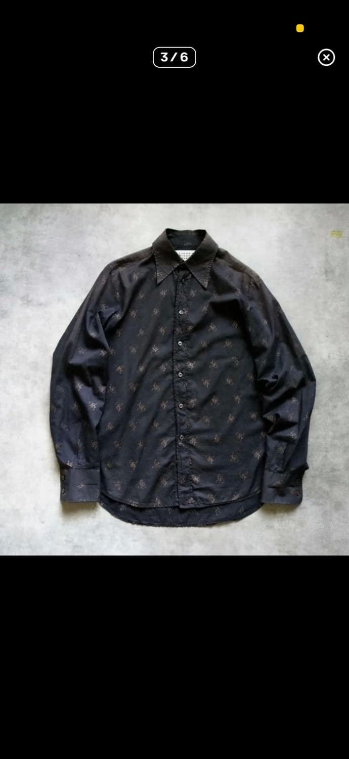 마틴 마르지엘라 모노그램 패턴 셔츠 상품이미지1