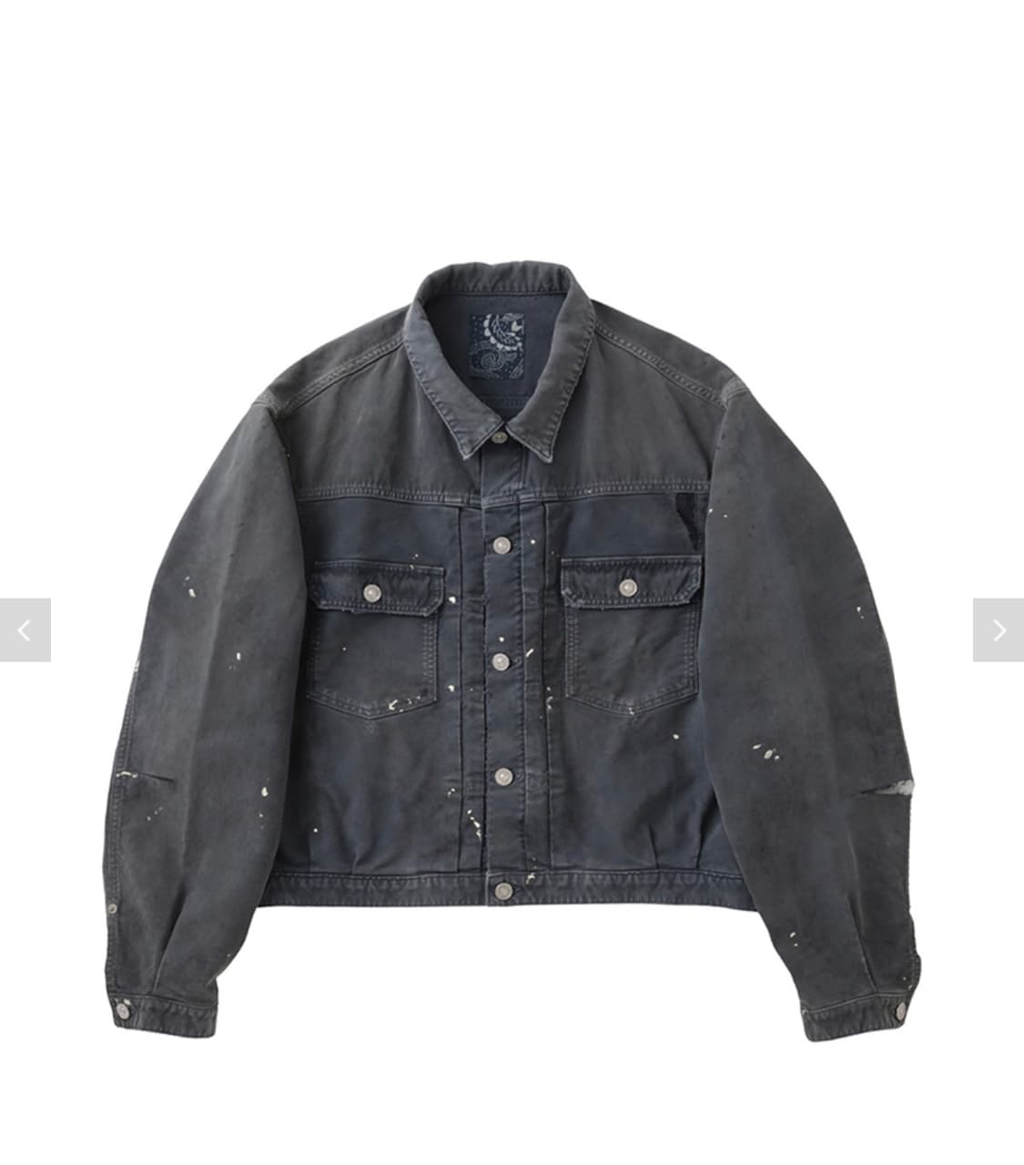 (5) visvim ict 101x gcord crash 네이비 상품이미지1