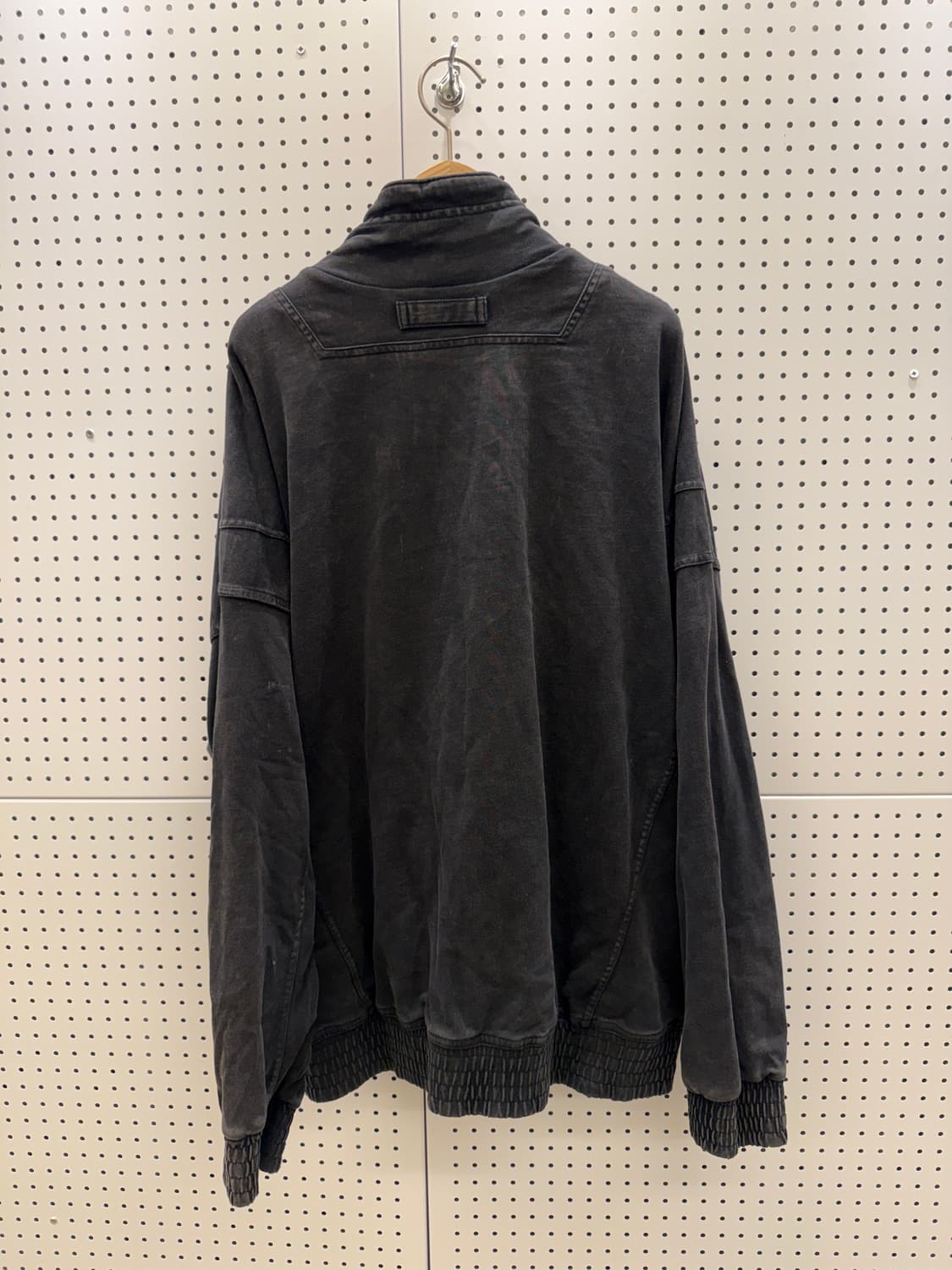 나이키 빈티지 멀티로고 워싱 후드집업 블랙 U965 상품이미지3