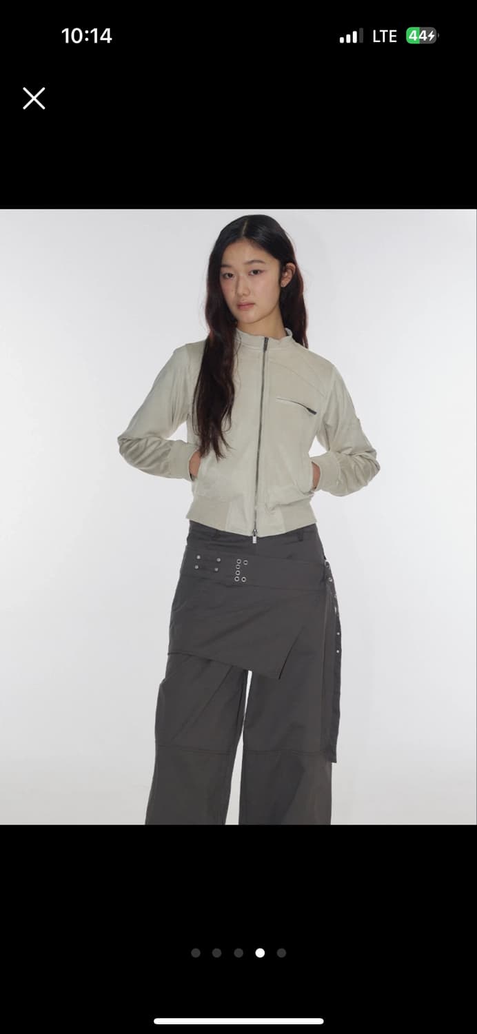 Place Studio 스웨이드 하이넥 자켓 상품이미지4