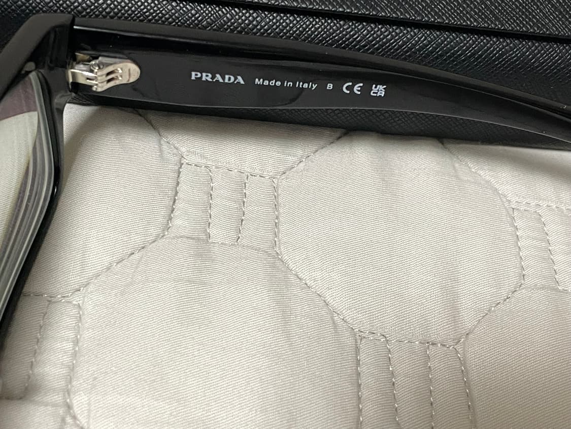 프라다 안경 VPR 블랙 상품이미지5