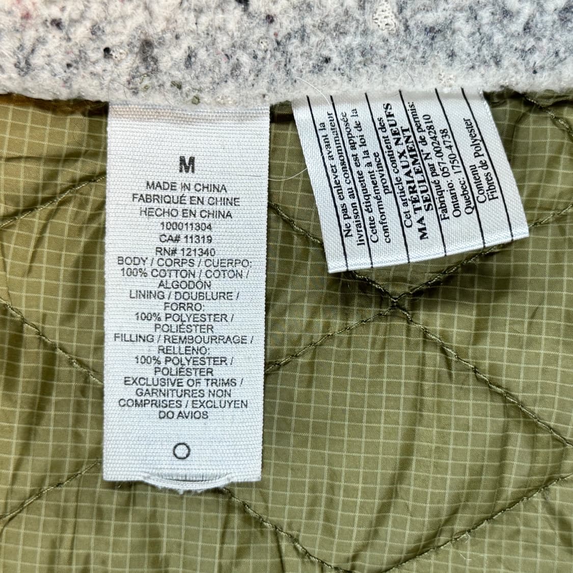 M) GARAGE 개러지 퍼 트리밍 파카 야상 점퍼 상품이미지9