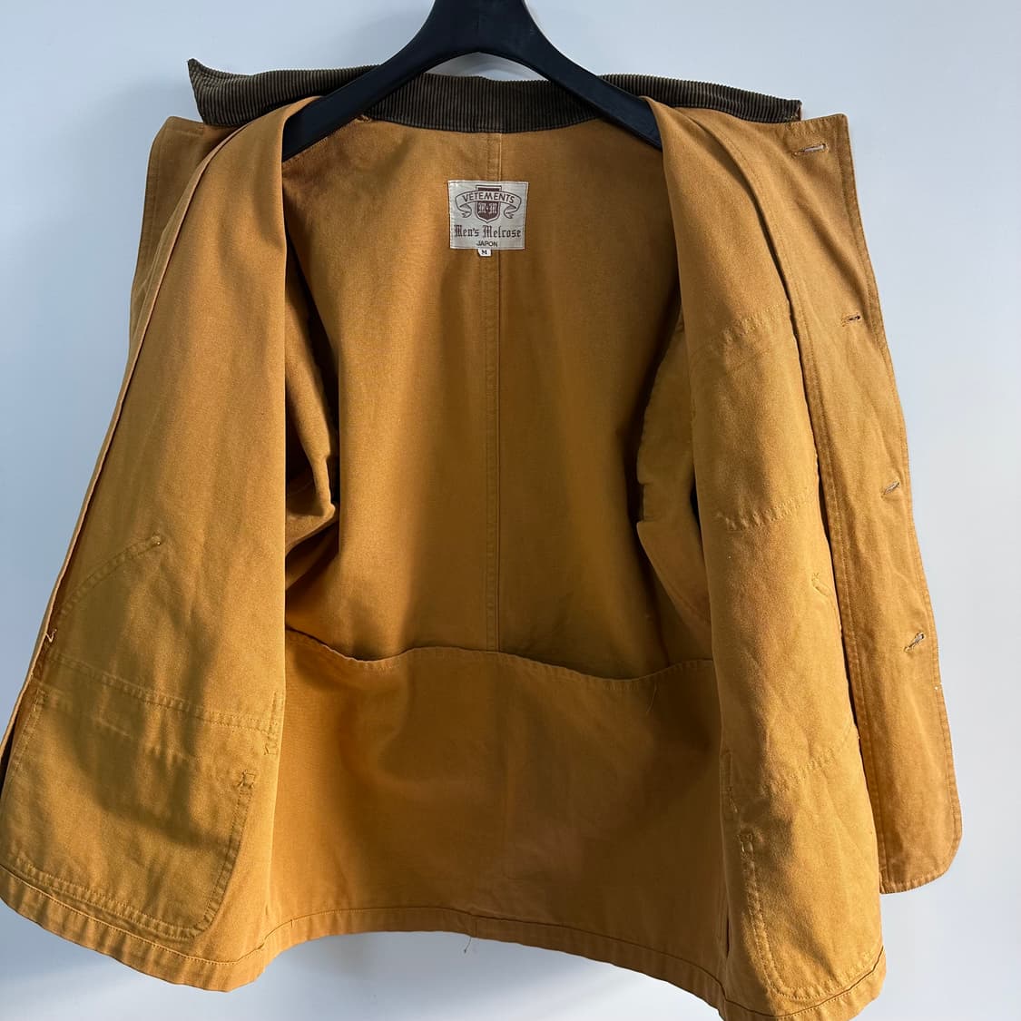 베트멍 멜로스 캔버스 헌팅 자켓 (va.76) 상품이미지5