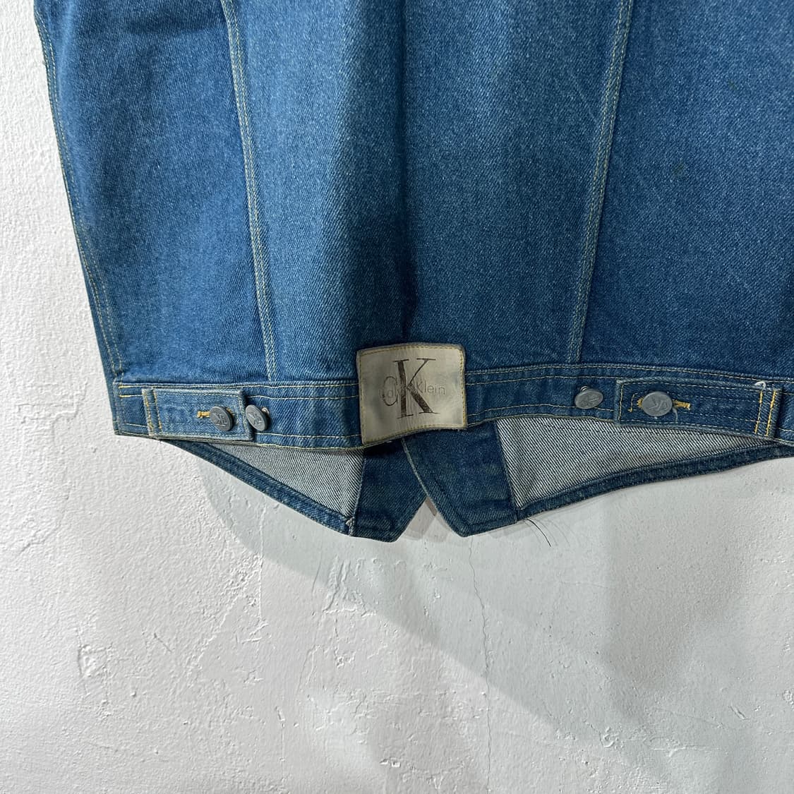 CK 캘빈클라인 데님 청조끼 L 상품이미지4