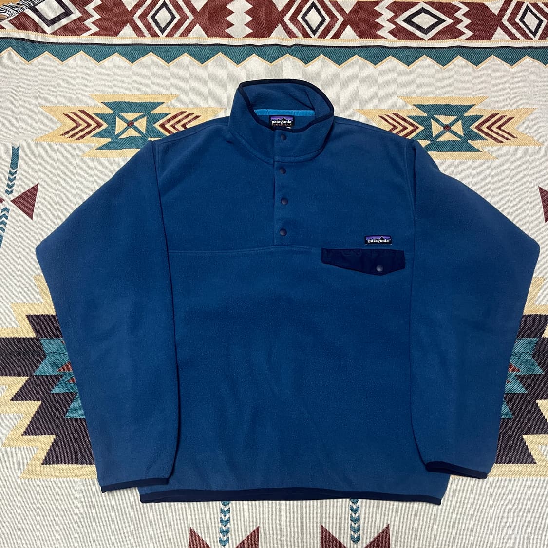 파타고니아 신칠라 스냅티 m 블루 상품이미지1
