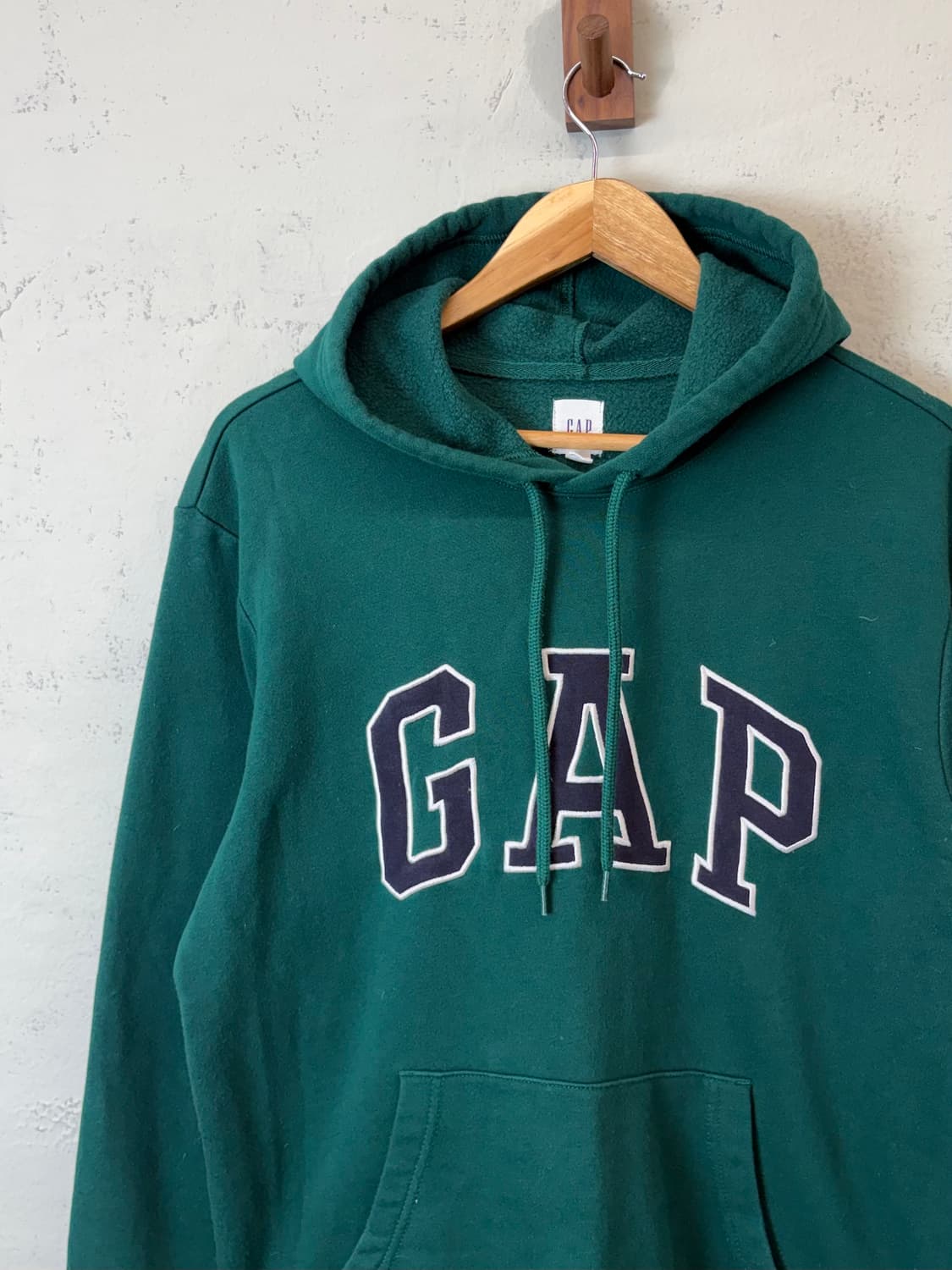 갭 GAP 로고 후드티 그린 상품이미지4