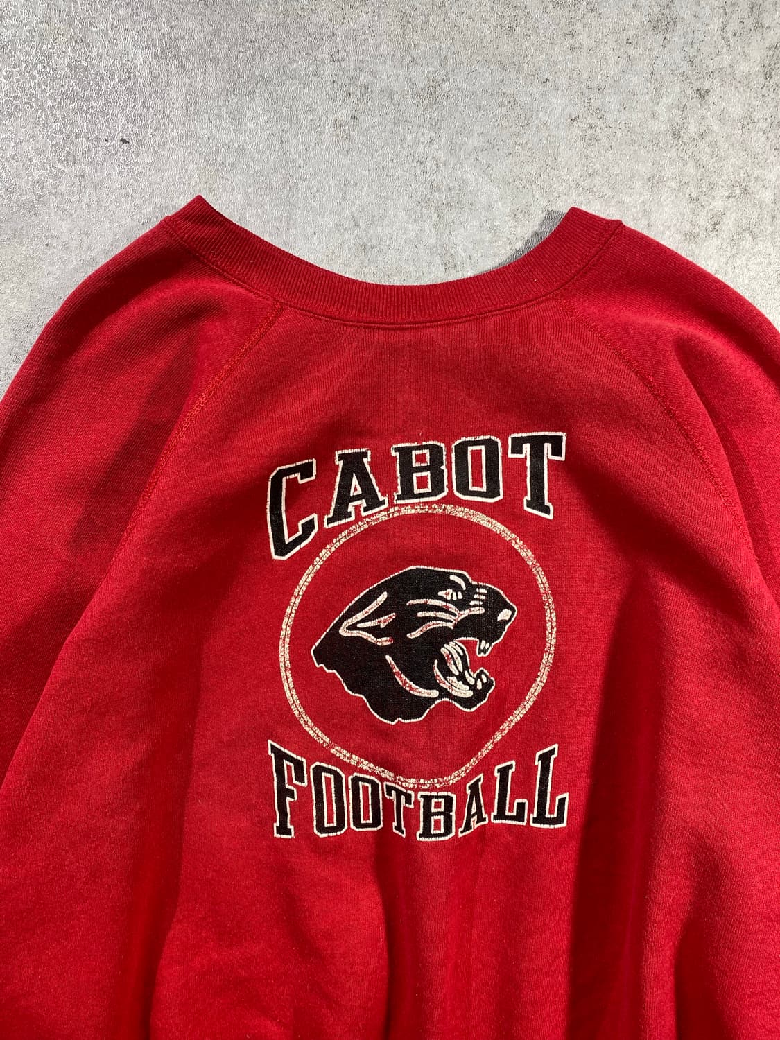 [XL] 80s 디스커스 애슬레틱 CABOT FOOT BALL 스웻셔츠 상품이미지2