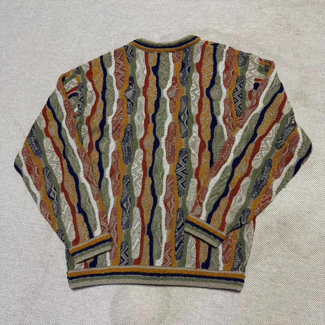 미쏘니 패턴 니트 가디건 상품이미지4