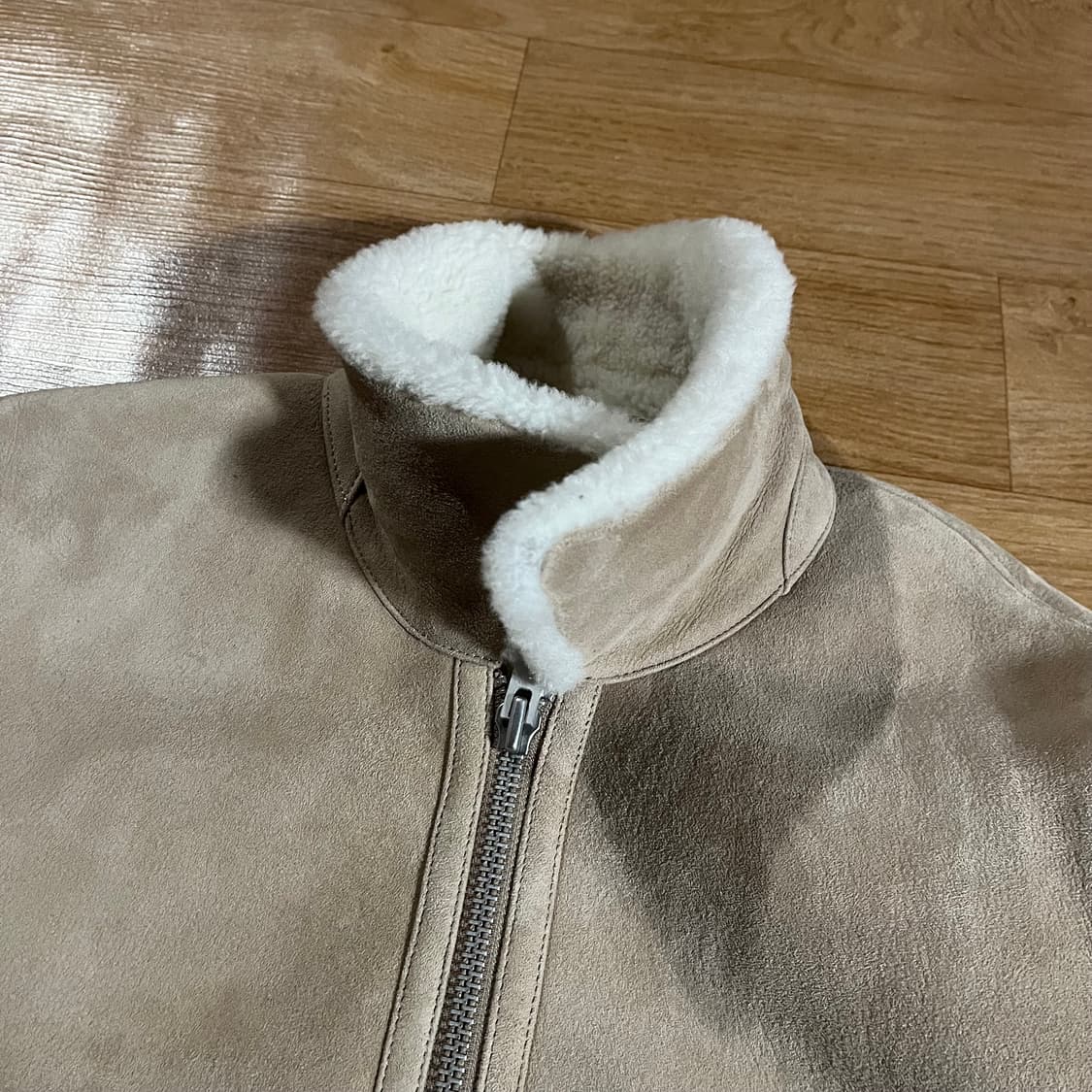 [100] 리스 시어링 양가죽 무스탕 상품이미지4