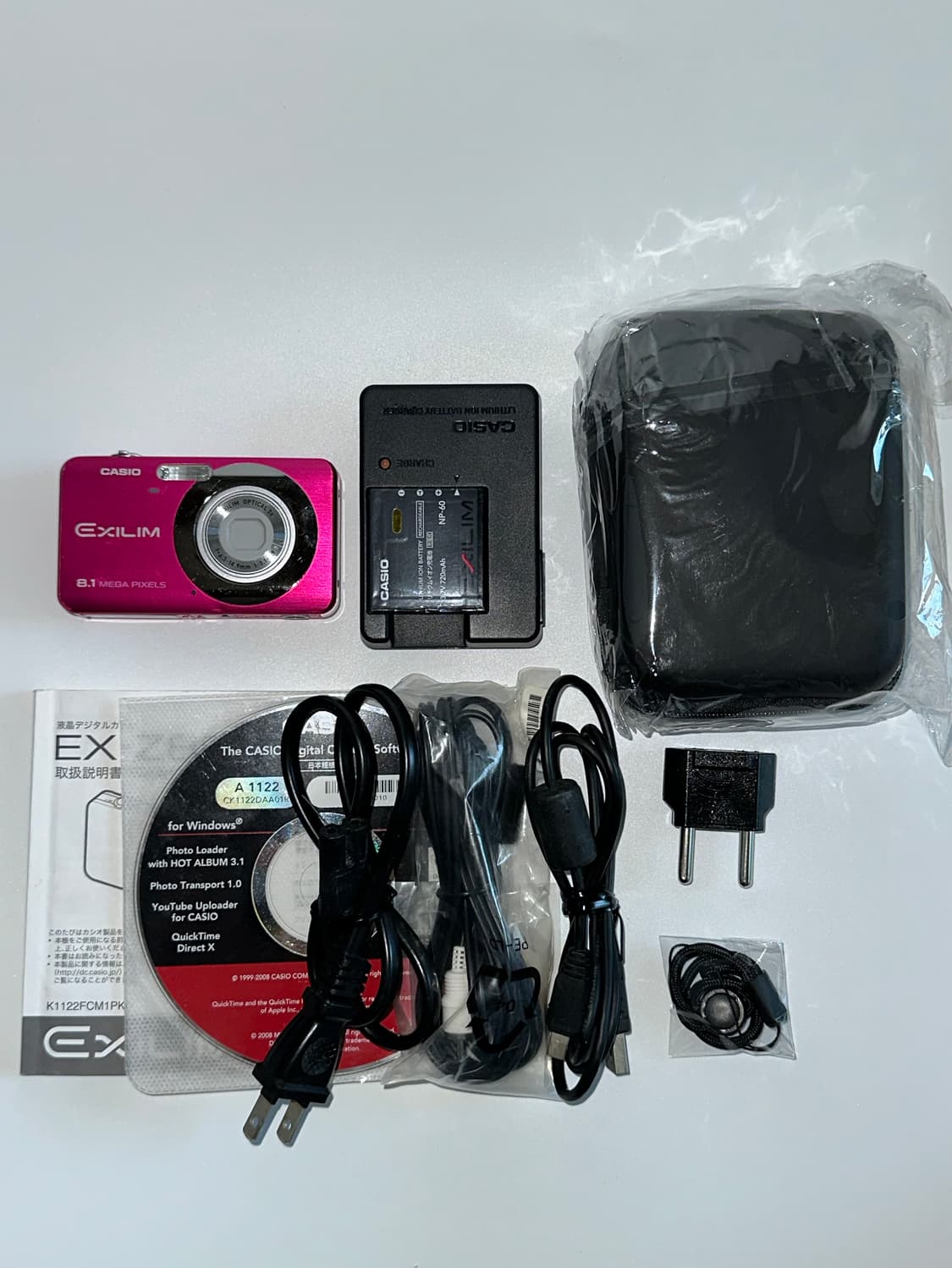 Casio Exilim EX-Z80 / 카시오 엑슬림 Z80 (체리핑크) 상품이미지2