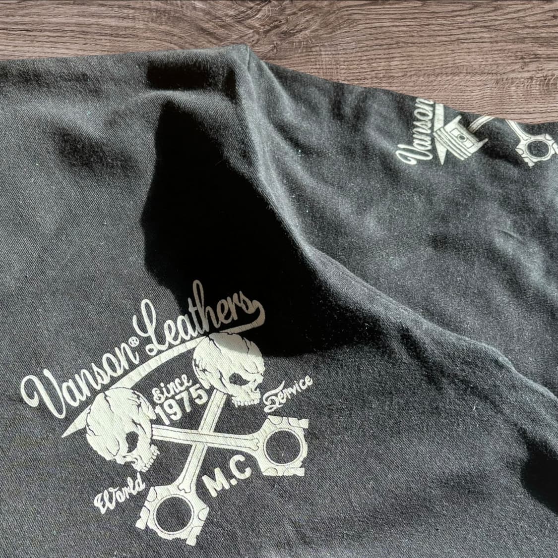 Vanson Leathers Printed T-shirt 상품이미지2