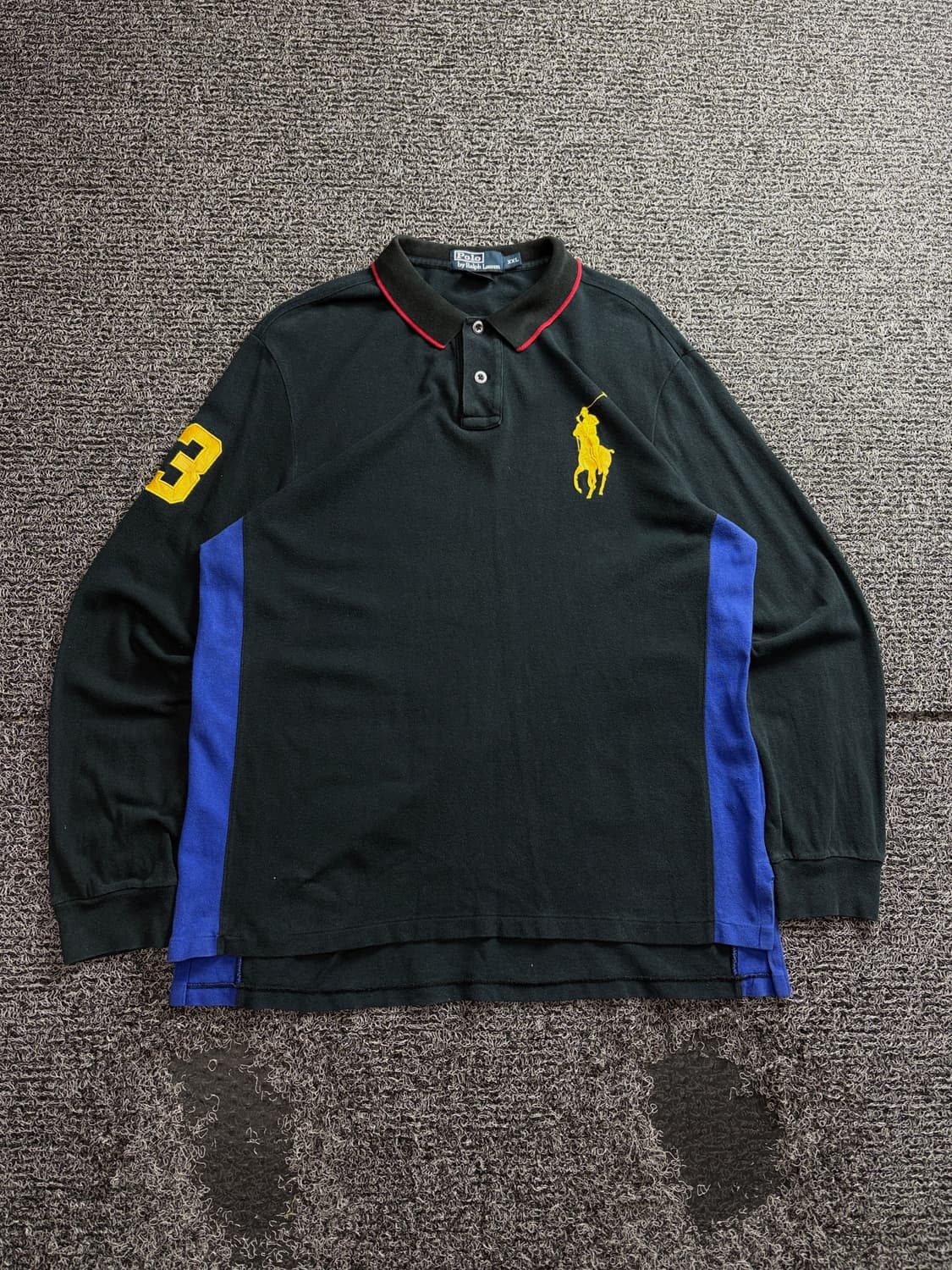 폴로 랄프로렌 빅포니 럭비 피케이 긴팔티 3450 상품이미지2