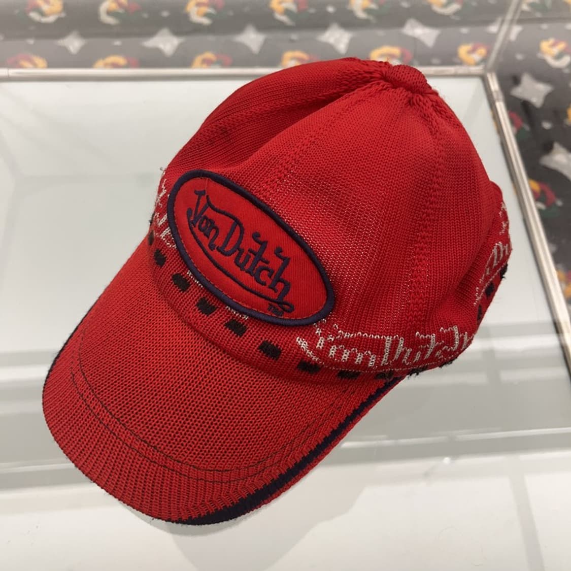 본 더치 올드스쿨 레트로 빈티지 빅로고패치 볼캡 C08475 상품이미지3