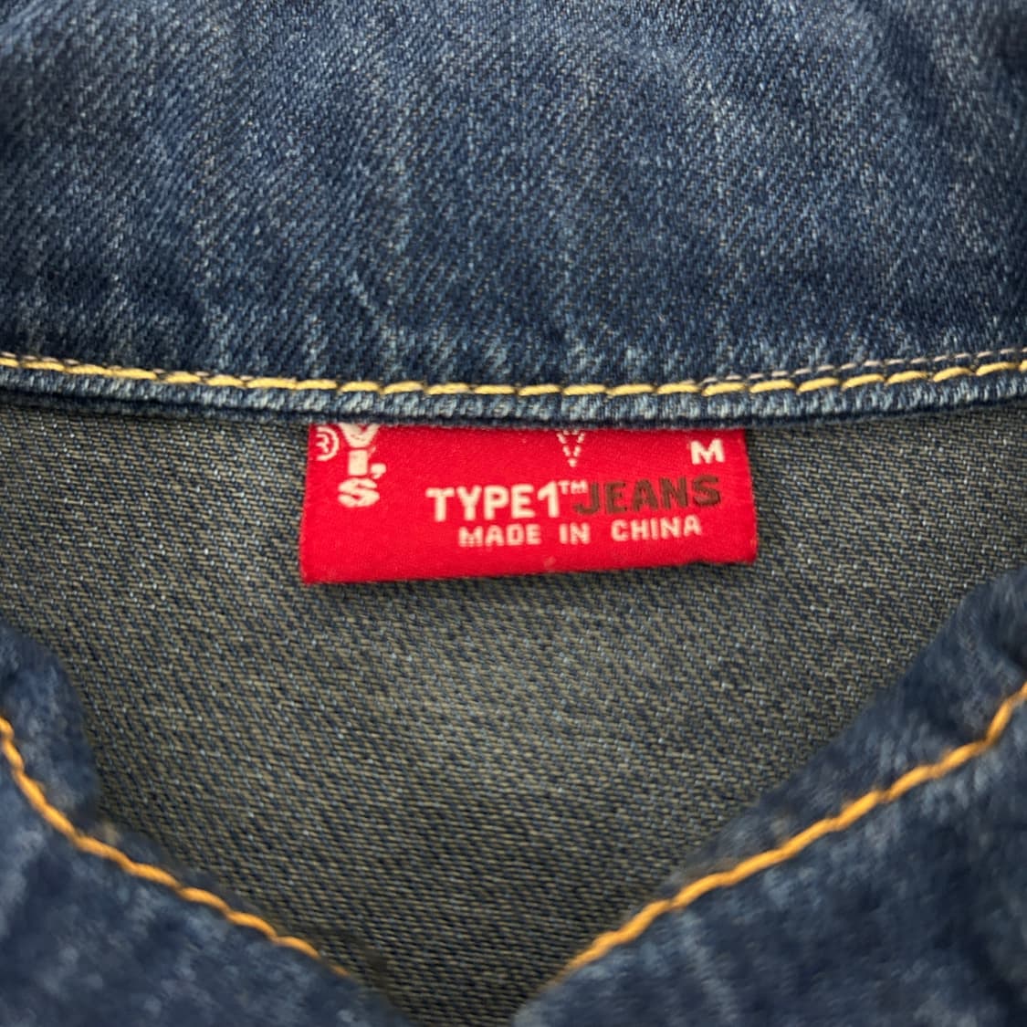 리바이스 타입1 데님 웨스턴 셔츠 상품이미지4