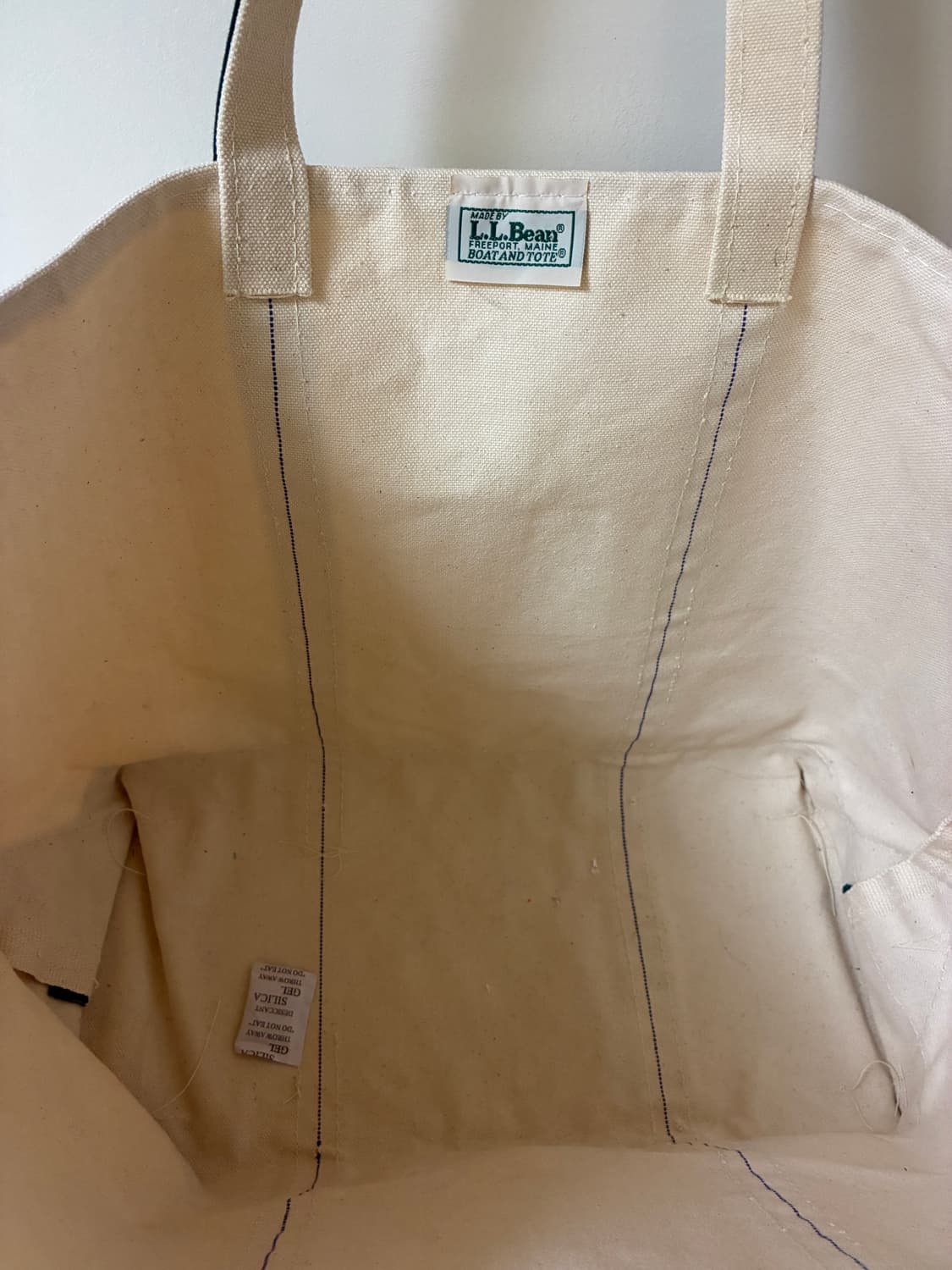 엘엘빈 토트백 80년대 L 데드스탁 그린 상품이미지4