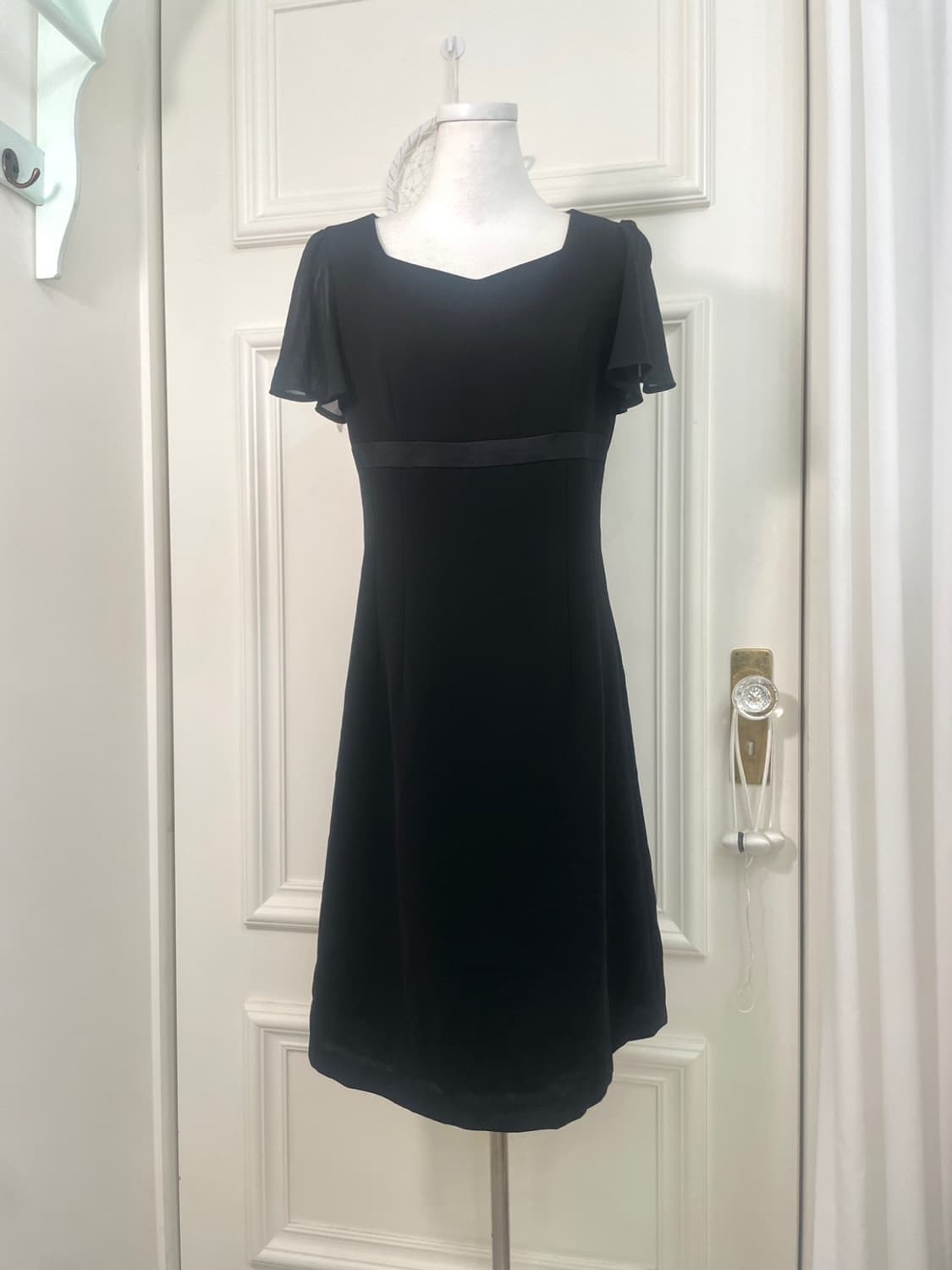 black chiffon sleeve princess opc 상품이미지1