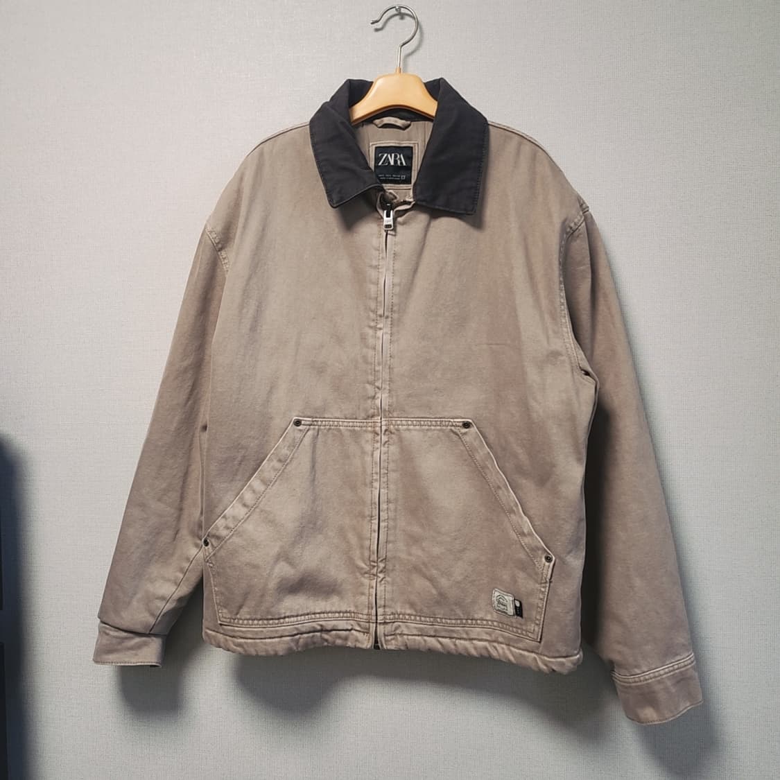 [L] 자라 콘트라스트 워크 자켓 상품이미지1