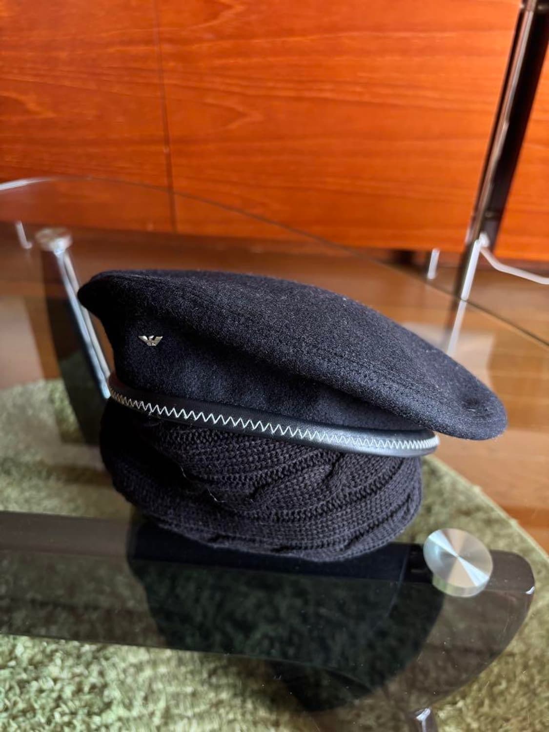 아워레가시 x 엠포니오 아르마니 (L)베레모 가스켓  바스코 모자 비니 상품이미지4