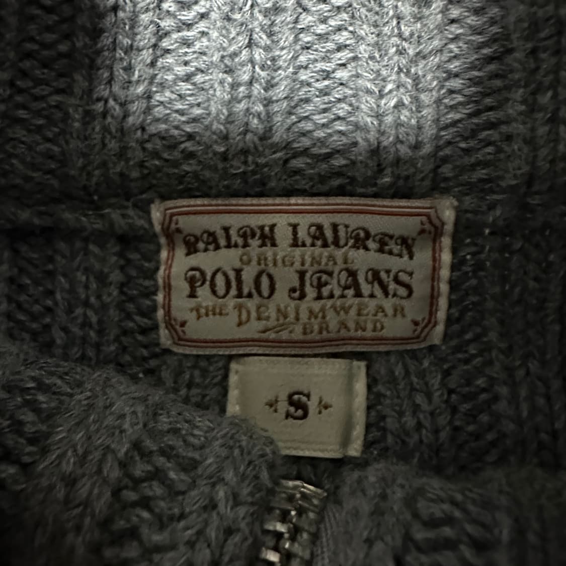 POLO RALPH LAUREN jeans knit zipup 상품이미지4