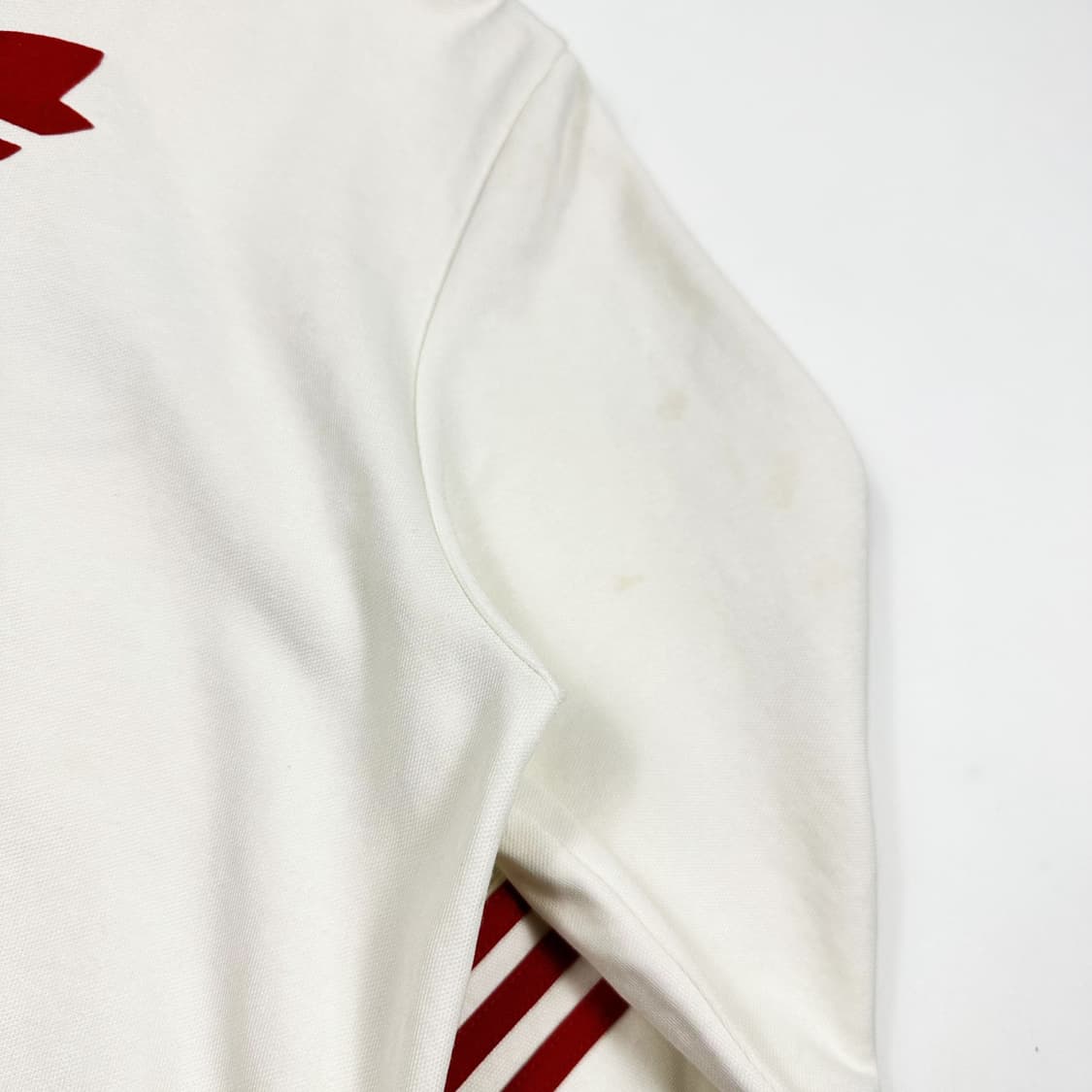 아디다스 구형 캐나다 져지 화이트 레드 S 상품이미지7