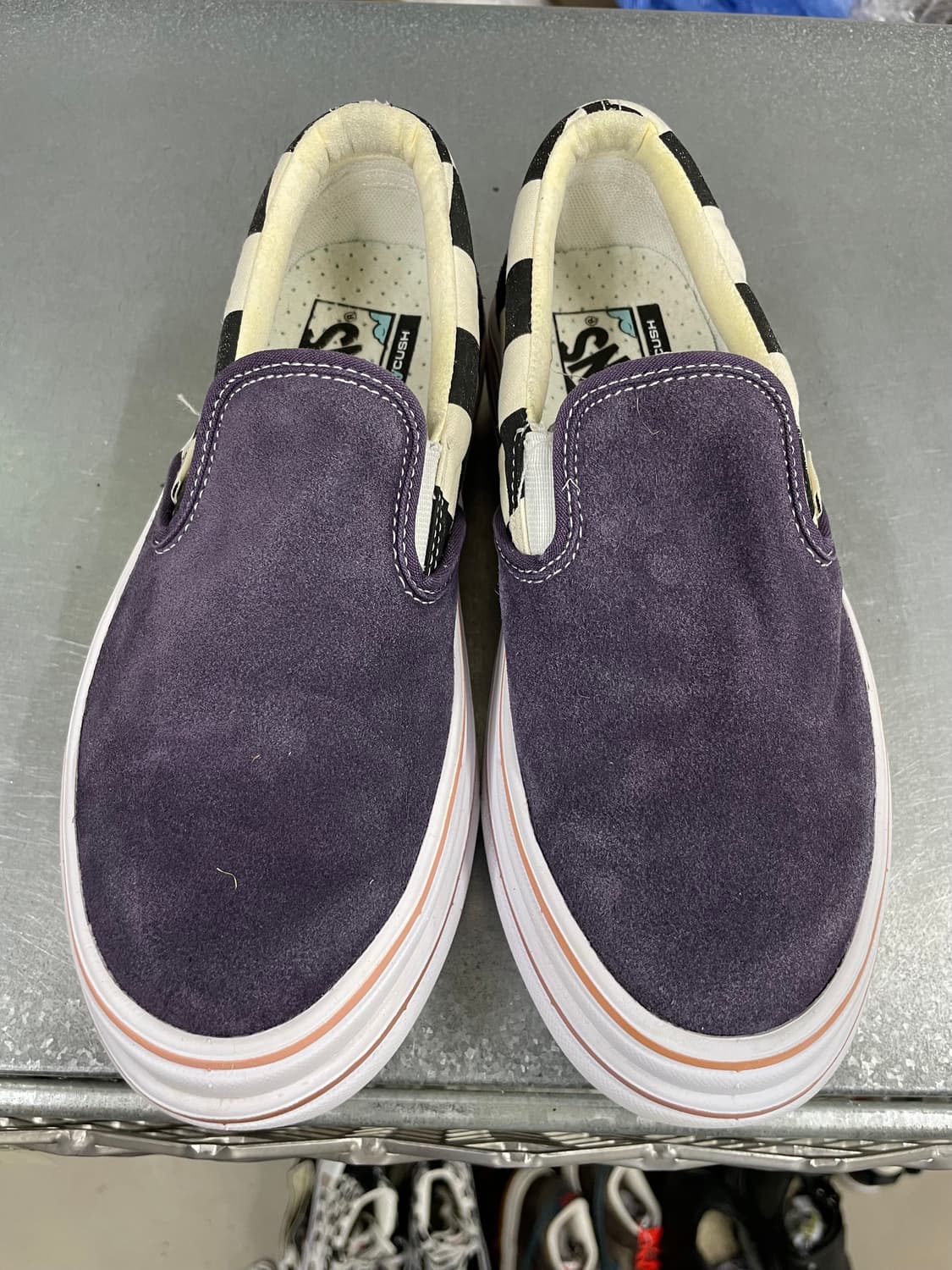 반스 컴피쿠쉬 퍼플 벨벳 225 (gr-4607) 상품이미지5