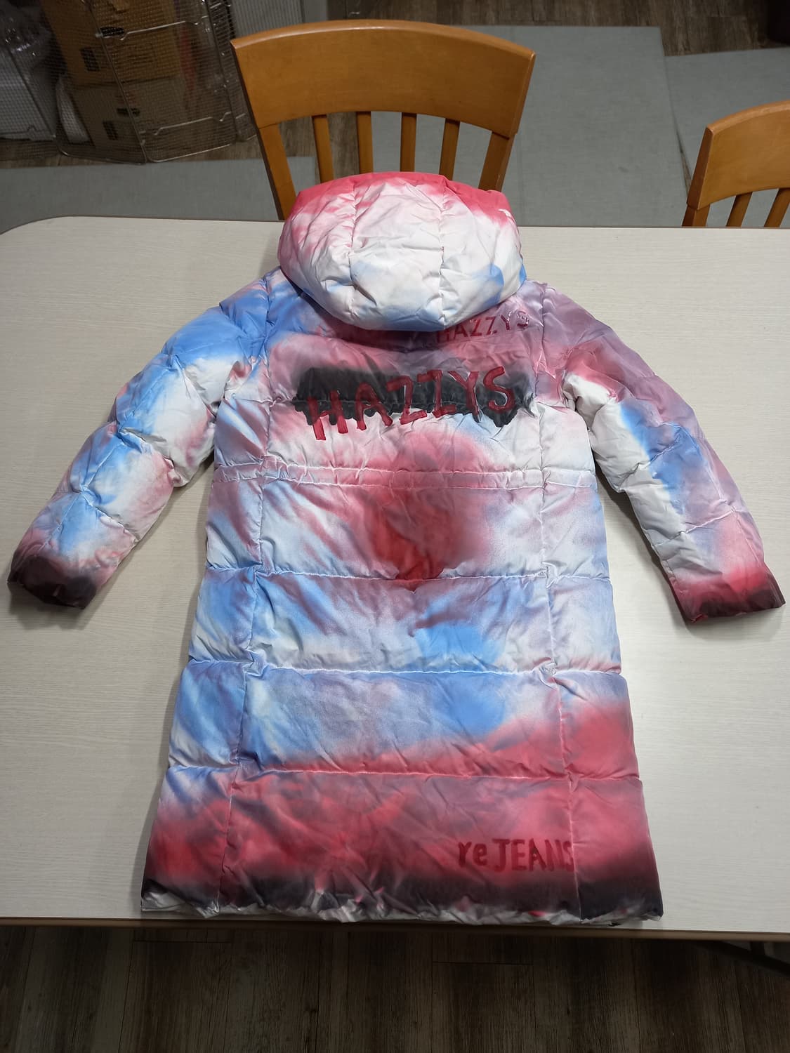 145 HAZZYS 아동용 구스다운 롱패딩 커스텀 C-06 상품이미지2