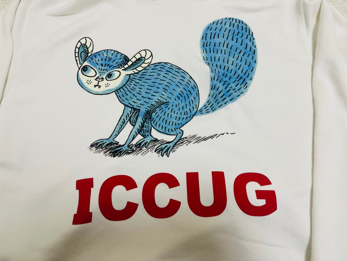 구찌 흰색 다람쥐 후드티 사이즈 XL 상품이미지2