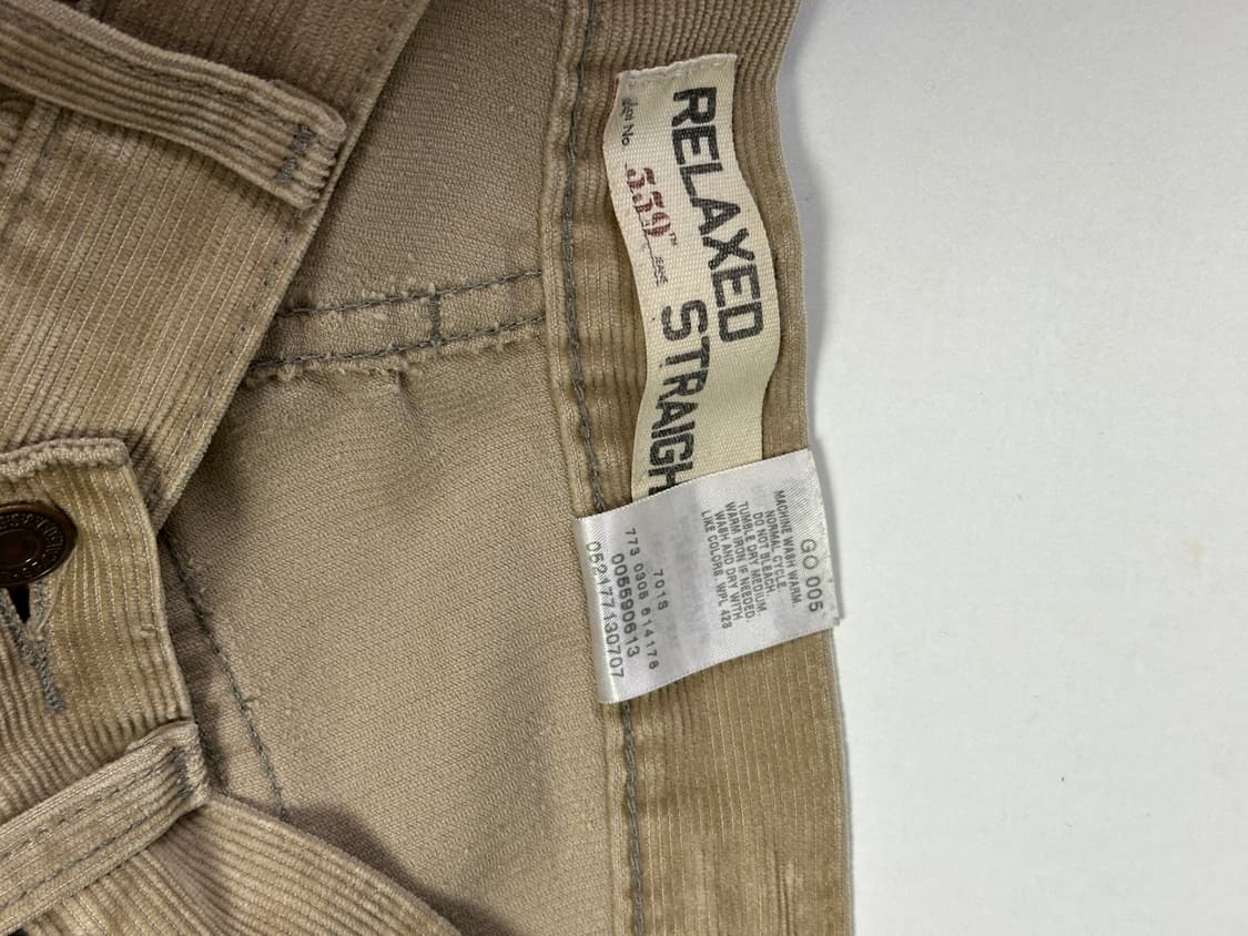 리바이스 빈티지 코듀로이 559 32/30 상품이미지2