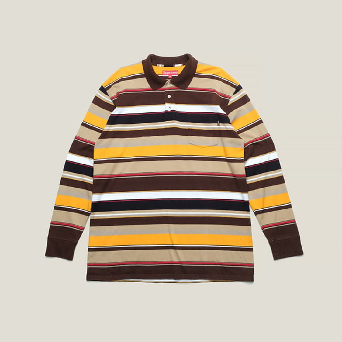 stripe collar T 상품이미지4