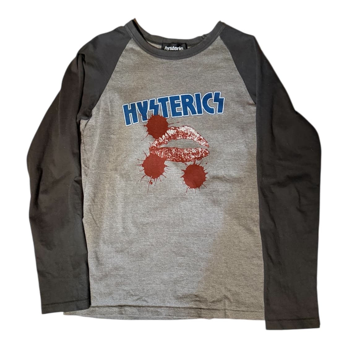 90s 히스테릭 글래머 ripstick splatter 롱슬리브 상품이미지1