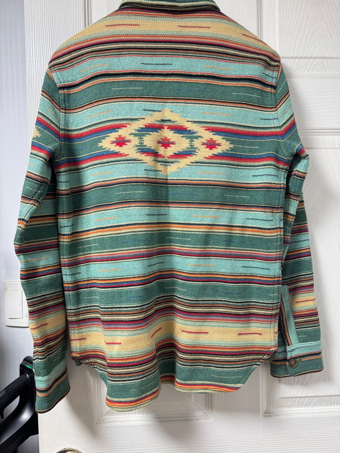 Rrl 치마요 패턴 니트 셔츠 s 상품이미지2