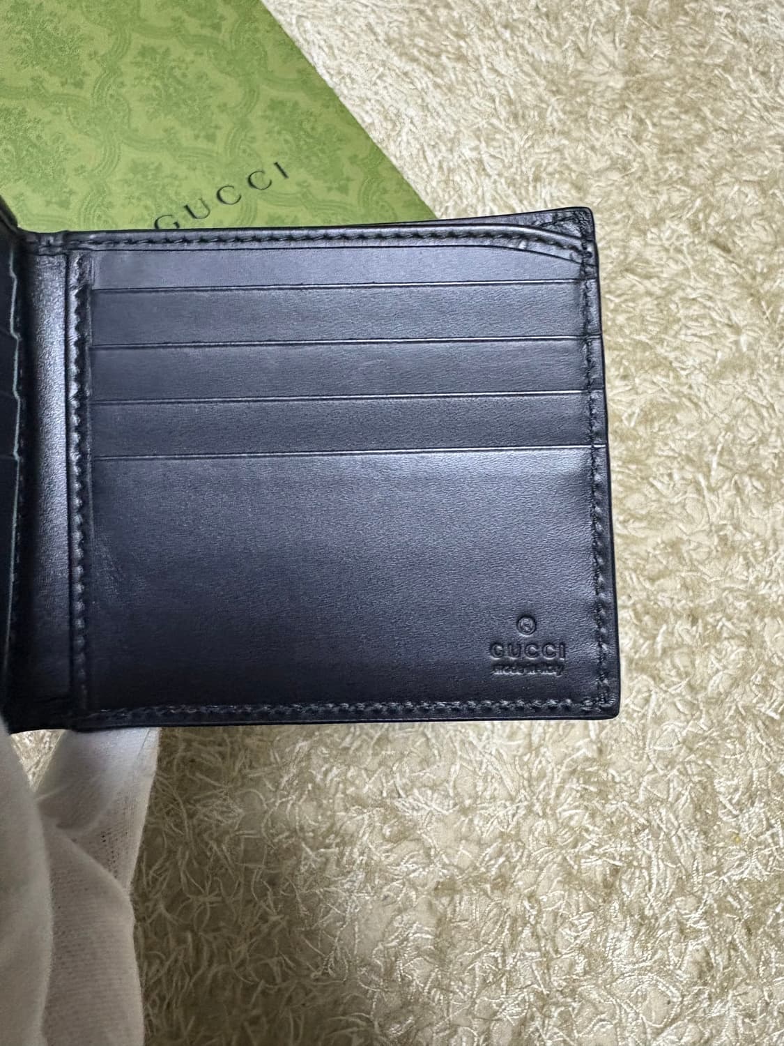 구찌 스네이크 반지갑 블랙 상품이미지4