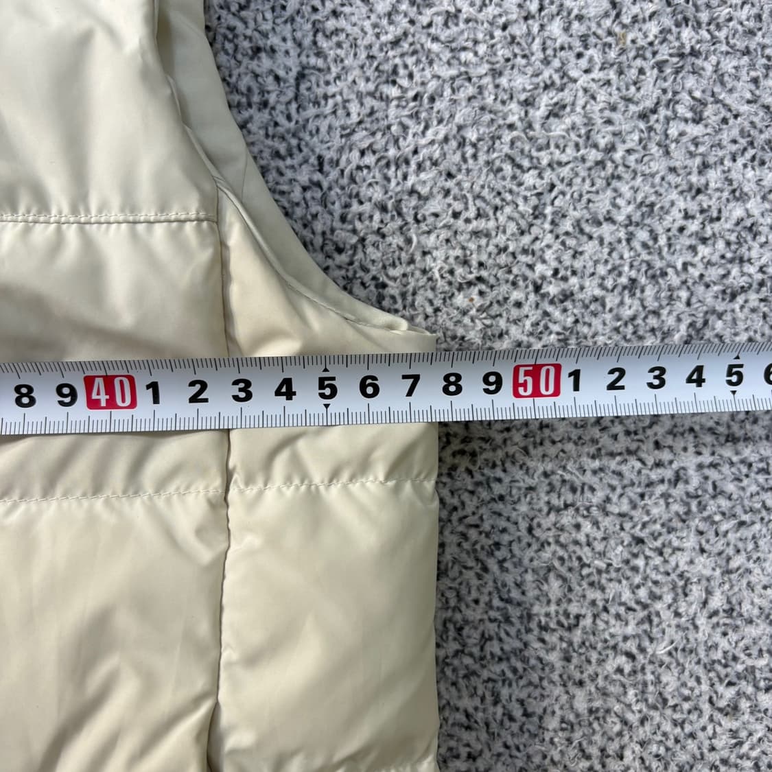 82 SJSJ 한섬 구스다운 경량 조끼 0401J 상품이미지6