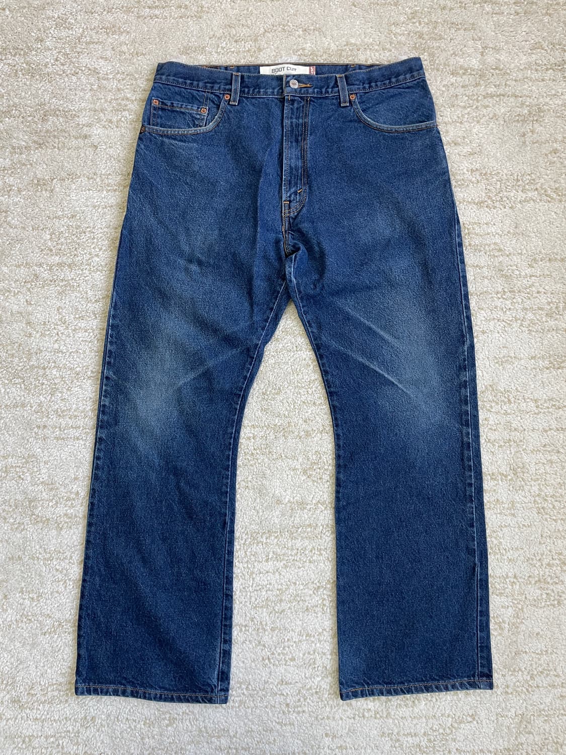 [38x32] 00s 리바이스 517 부츠컷 중청 워싱 진 데님 상품이미지1